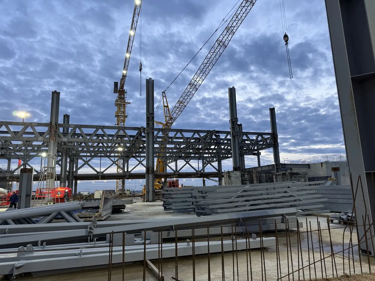 Монтаж металлоконструкций