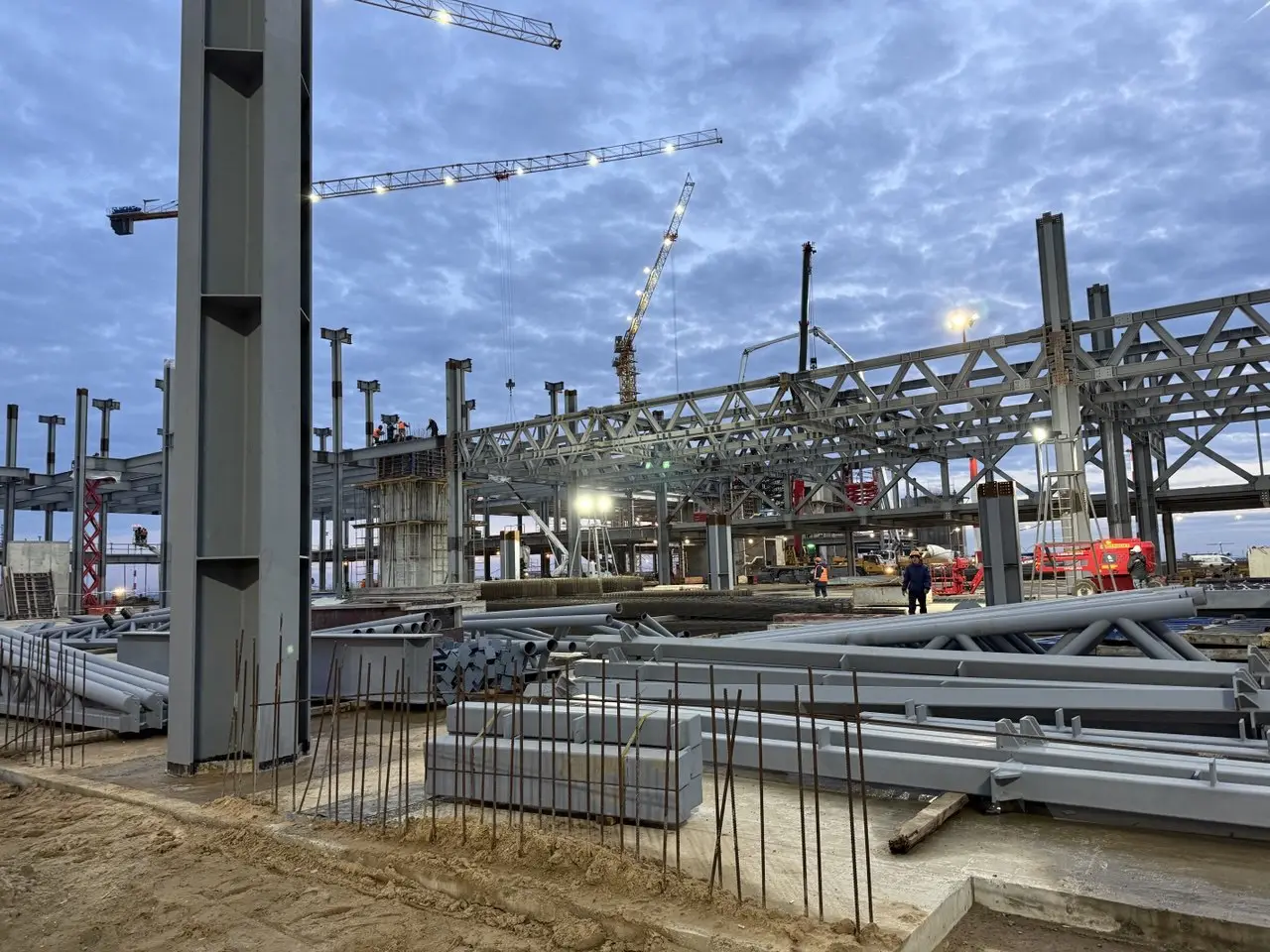 Монтаж металлоконструкций