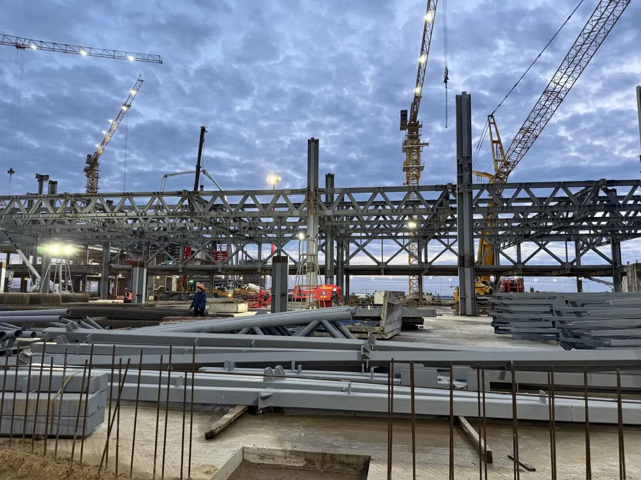 Монтаж металлоконструкций