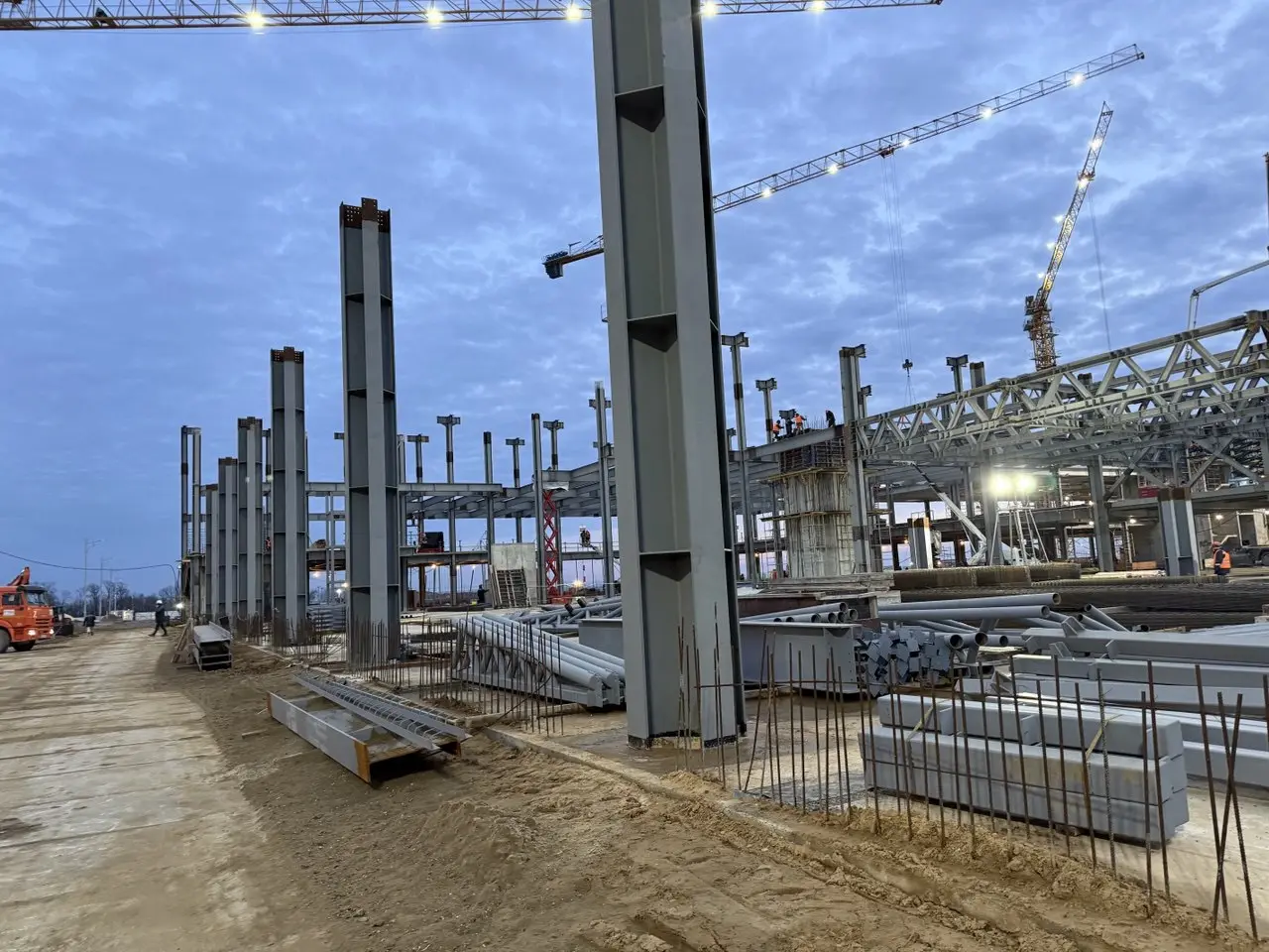 Монтаж металлоконструкций