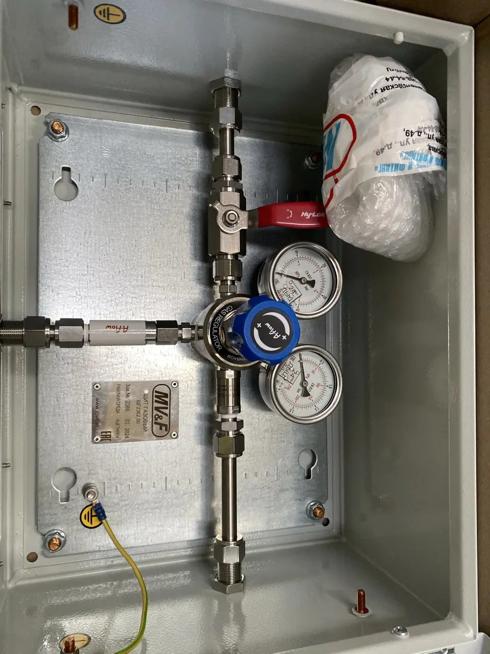 Монтаж оборудования и сетей технических газов для сварочного участка промышленного предприятия